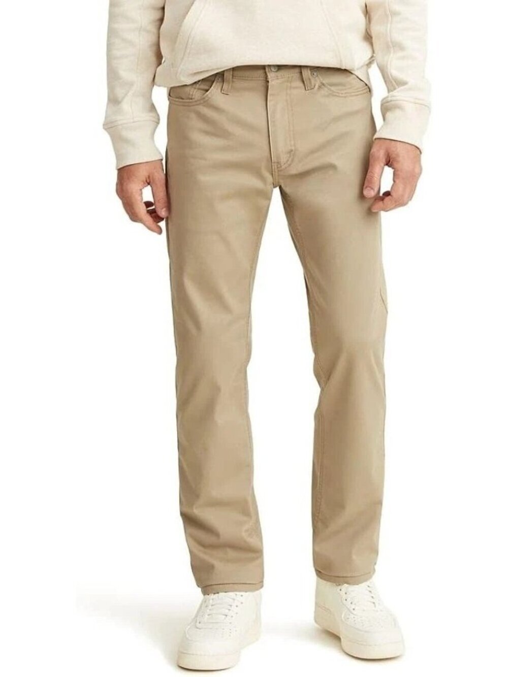 NWT Levi's 514 Men's W32 L30 Beige Khaki Stretch Straight Fit Pants Regular Fit